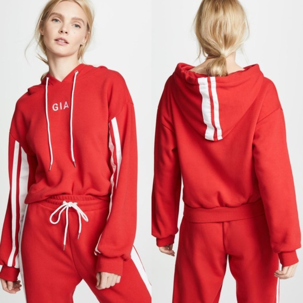 I.AM.GIA Red Striker Hoodie | Size XS